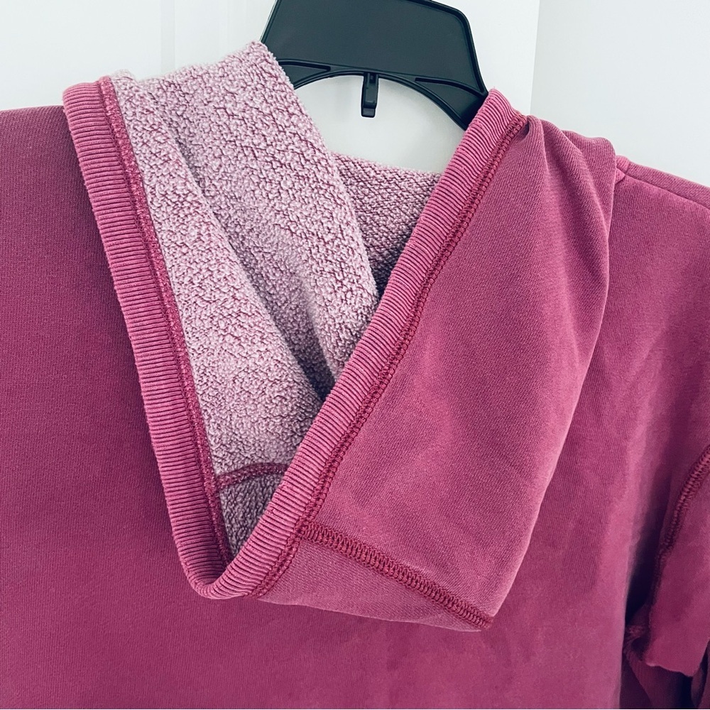 Life is Good Pink Full Zip Hoodie with Pockets - Picture 5 of 14